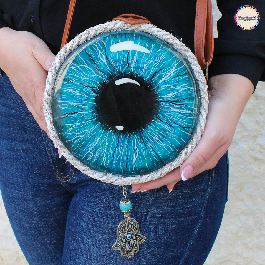 Deep Blue Eye Handbag